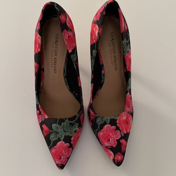 Christian Siriano Floral Shoes. Size 7,5 - Picture 3 of 7